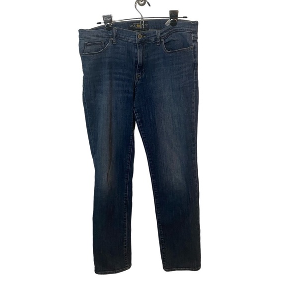 Lucky Women’s Sweet Straight Blue Jeans Sz 16 - Picture 1 of 11